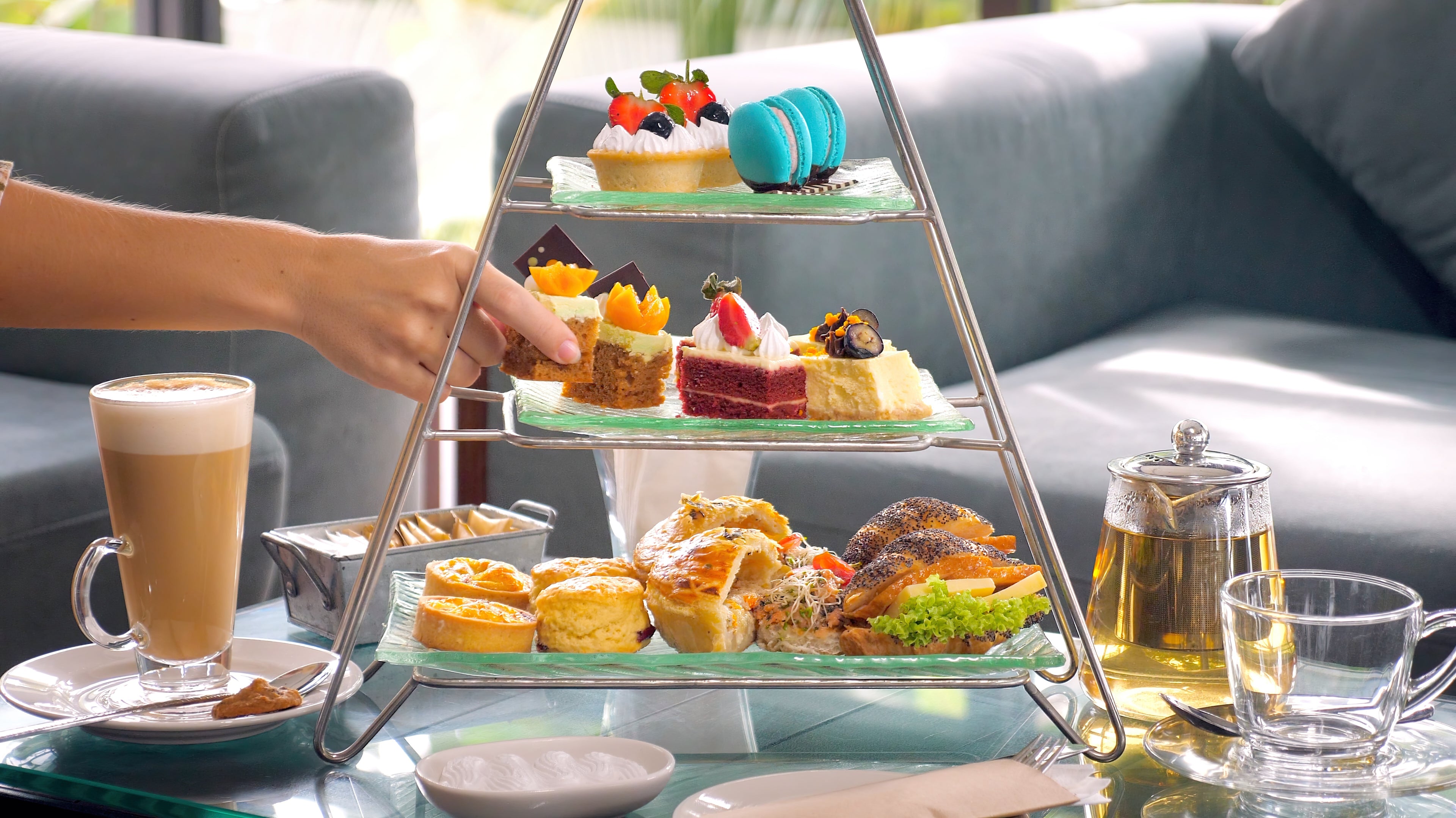 Enjoy afternoon tea at MWENDYA tearoom